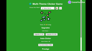 Multi Theme Clicker Game